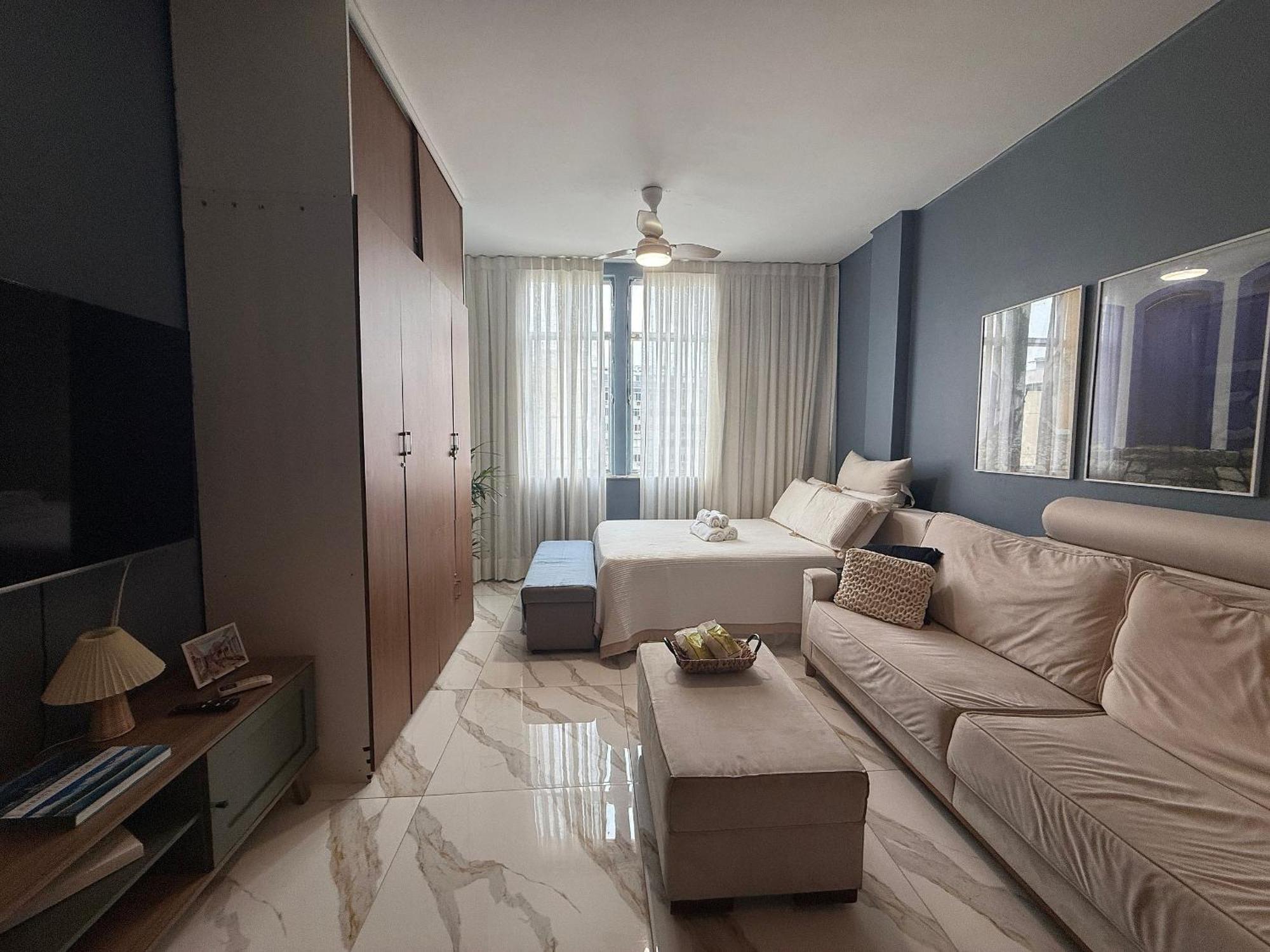 Azul Copacabana | 10 Minutos Da Apartemen Rio de Janeiro